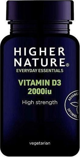 Βιταμίνη D3 Higher Nature Vitamin D3 2000Iu 60Gel-Caps