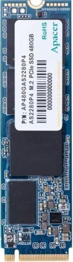 SSD Apacer AS2280P4 480GB M.2 NVMe PCI Express 3.0