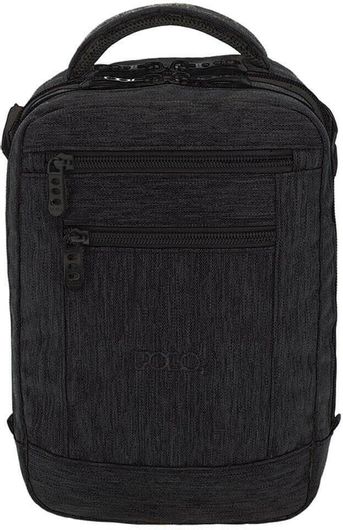 Ανδρικό Τσαντάκι Polo Skyforce Large 907145-2000 Ώμου Μαύρο