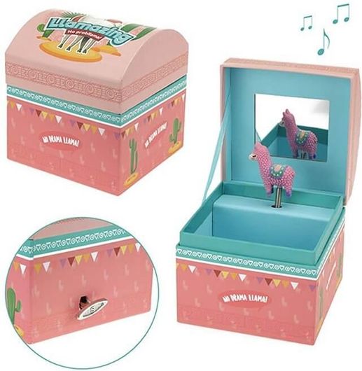 Παιδικό Μουσικό Κουτί Dino Toys 10x11cm με Λάμα σε Σχήμα Τετράγωνο 10X11CM