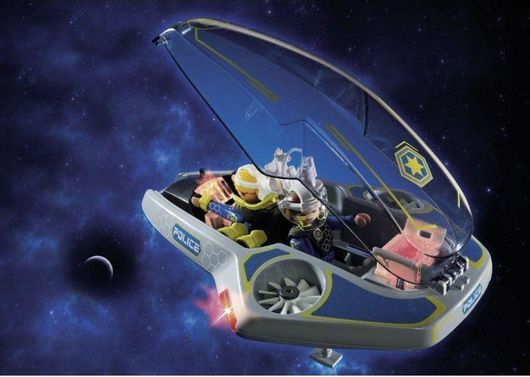 Playmobil Galaxy Police Galaxy Police Glider για 5 ετών