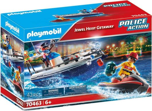 Playmobil City Action Jewel Heist Getaway για 6+ ετών