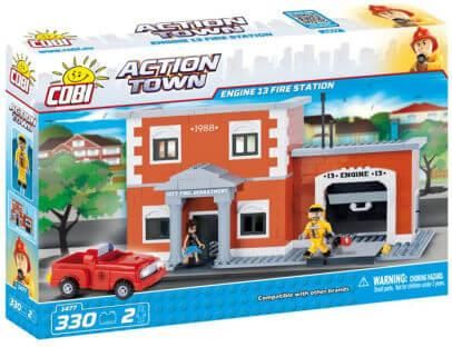 Τουβλάκια Cobi 1477 Fire Station για 5+ Ετών 330τμχ