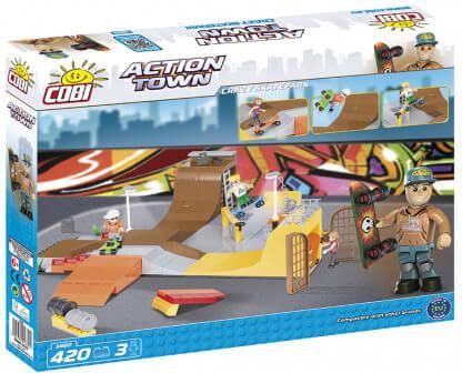 Τουβλάκια Cobi 1880 Crazy Skatepark για 6+ Ετών 420τμχ