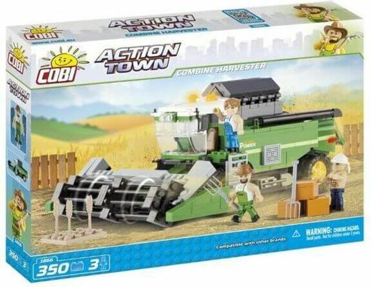 Τουβλάκια Cobi 1866 Combine Harvester για 6+ Ετών 340τμχ