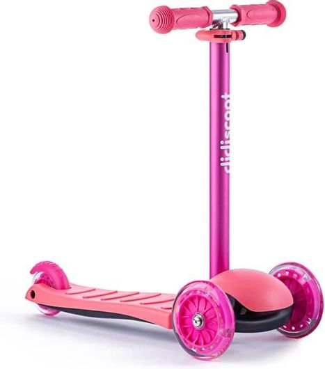 Παιδικό Πατίνι Didicar Didiscoot Δίτροχο Ροζ