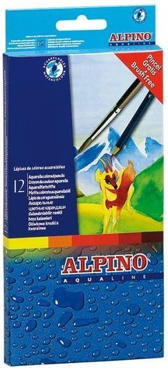 Ξυλομπογιές Alpino Aqualine 12τμχ