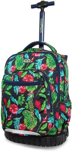 Σχολική Τσάντα Δημοτικού Coolpack Τρόλεϊ Swift Candy Jungle Πολύχρωμο