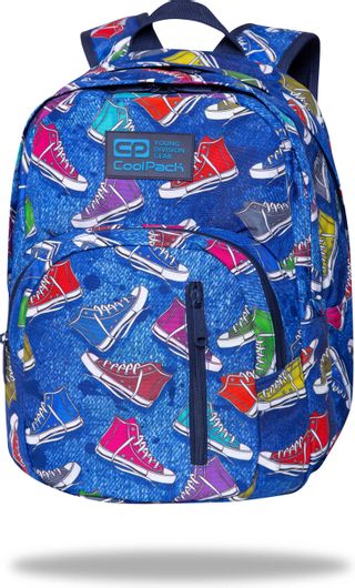 Σχολική Τσάντα Γυμνασίου / Λυκείου Coolpack Πλάτης Shoes Πολύχρωμο