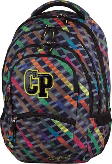Σχολική Τσάντα Γυμνασίου / Λυκείου Coolpack College Πλάτης Rainbow Stripes