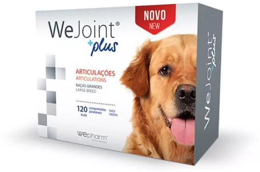 Wepharm WeJoint Plus Large Συμπλήρωμα Διατροφής Σκύλου για Αρθρώσεις σε Δισκία 30 Δισκία