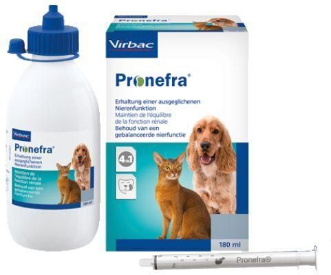 Συμπληρώματα Διατροφής Σκύλου Virbac Pronefra Για Σκύλους & Γάτες 180ml
