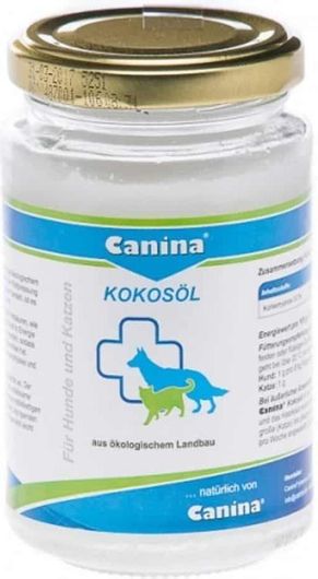 Συμπληρώματα Διατροφής Σκύλου Canina Βιολογικό Λάδι Καρύδας Για Σκύλους & Γάτες 200ml