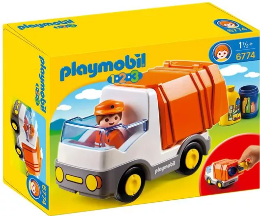 Playmobil 123 Απορριμματοφόρο Όχημα για 1.5+ Ετών #6774