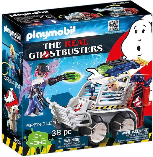 Playmobil Ghostbusters Δρ Σένγκλερ όχημα-κλουβί για 6+ ετών