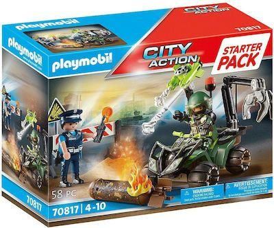 Playmobil City Action Εξουδετέρωση Εκρηκτικού Μηχανισμού για 4-10 Ετών #70817