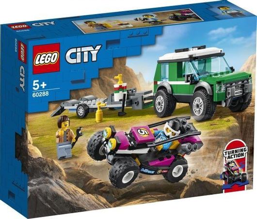 Lego City Race Buggy Transporter 60288 για 5+ ετών