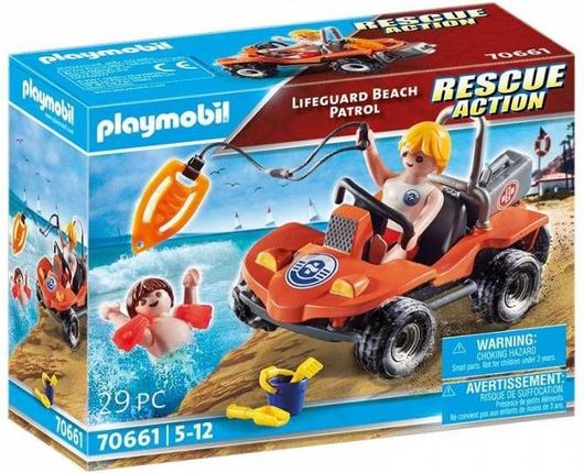 Playmobil Rescue Action Ναυαγοσωστική Περίπολος για 5-12 Ετών #70661