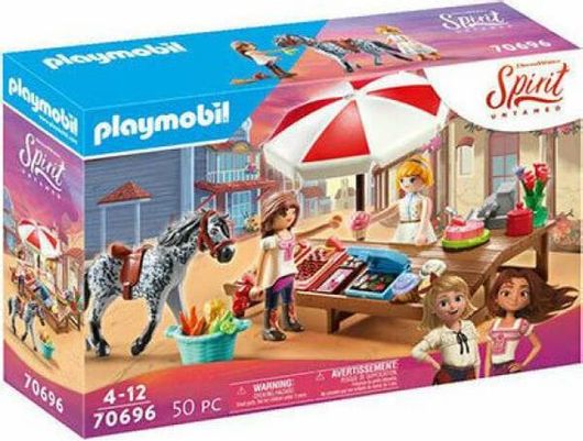 Playmobil Spirit Υπαίθριο Ζαχαροπλαστείο στο Miradero για 4+ Ετών #70696