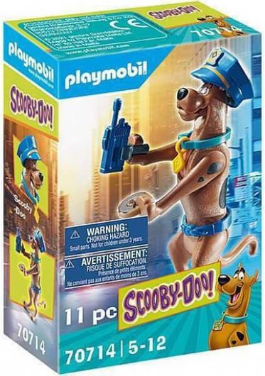 Playmobil Scooby Doo Συλλεκτική Φιγούρα Scooby Αστυνομικόςγια 5-12 Ετών #70714