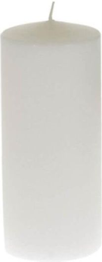 Διακοσμητικό Κερί Iliadis 6x6x14cm Λευκό