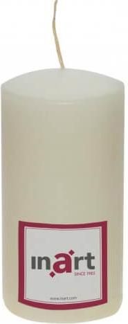 Κερί Παραφίνης Inart Εκρού 7x14cm