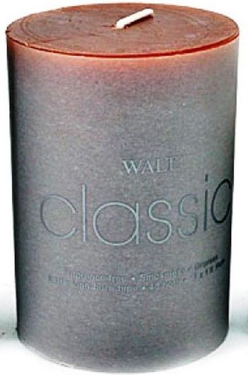 Αρωματικό Κερί Παραφίνης Inart Πορτοκαλί 7x15cm