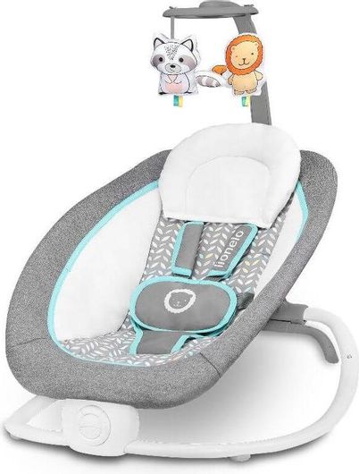 Relax Μωρού Lionelo Pascal Grey με Μουσική & Δόνηση για Μέγιστο Βάρος Παιδιού 9kg