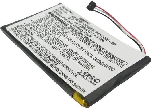 Μπαταρία GPS Garmin Nuvi 3700 1200 mah  Li-Po Μαύρο