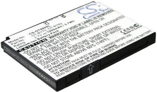 Μπαταρία κινητού τηλεφώνου Alcatel One Touch 980