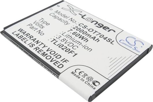 Μπαταρία smartphone Alcatel One Touch Pop 2 2000 mah  Li-Ion