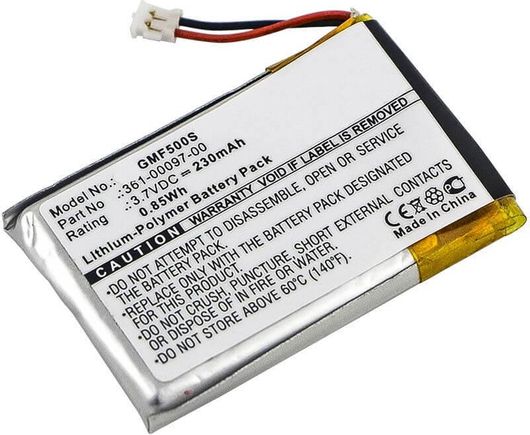 Μπαταρία smartwatch Garmin Fenix 5 3.7V 230 mAh Li-Po Ασημί