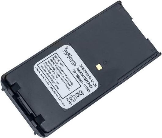 Μπαταρία φορητού πομποδέκτη Icom BP-210 Ενισχυμένη 7.2V 2500 mah Μαύρο