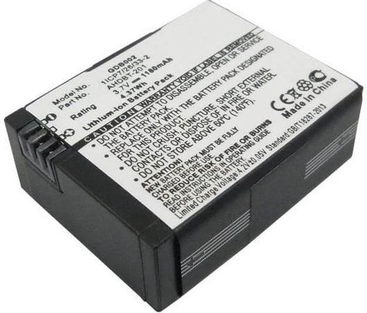Μπαταρία MultiEnergy για GoPro Hero3 3.7V 1180 mah Li-Ion