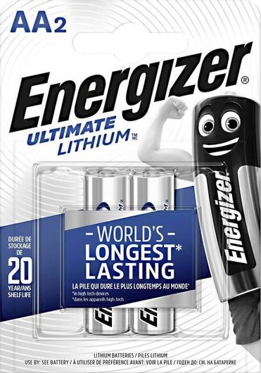 Μπαταρία Λιθίου AA Energizer Ultimate L91