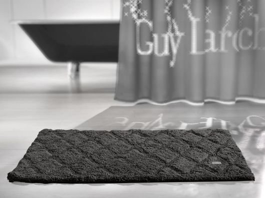 Πατάκι Μπάνιου Guy Laroche Step Black 55x85cm