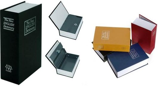 Βιβλίο Χρηματοκιβώτιο Ασφαλείας με Κλειδαριά Μικρό