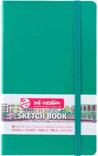 Μπλοκ Σχεδίου Royal Talens Sketchbook Art Creation 13×21 cm Forest Green