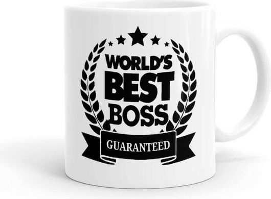 Κούπα Κεραμική World's Best Boss Stars 330ml