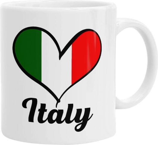 Κούπα Κεραμική Italy Flag 330ml