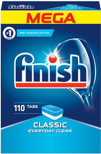 Απορρυπαντικό Πλυντηρίου Πιάτων Finish Classic Every Day Clean 110 Ταμπλέτες Fin-Reg-110