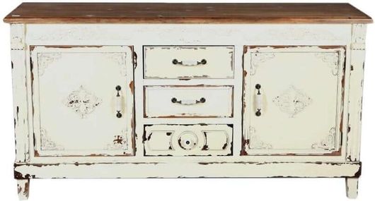 Μπουφές Artekko Ξύλινος 160x45x85cm Εκρού