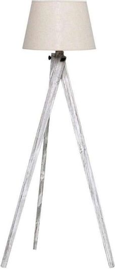 Φωτιστικό Δαπέδου Inart 140 cm Λευκό 