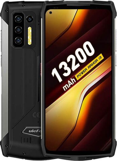 Ulefone Power Armor 13 4G 8GB 256GB Rugged Μαύρο