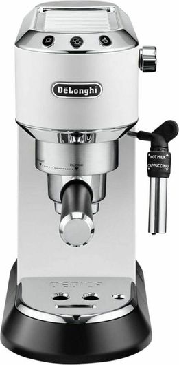Μηχανή Espresso Delonghi Dedica Pump EC685.W Αυτόματη 1300W Πίεσης 15bar Λευκό