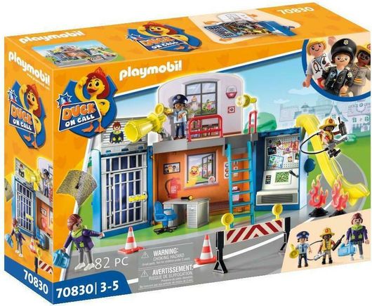 Playmobil Duck On Call Κέντρο Επιχειρήσεων για 3 ετών