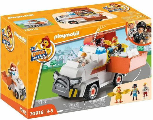 PlaymobilD. O. C. Όχημα Πρώτων Βοηθειών   για 3+ Ετών #70916