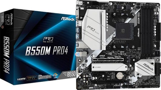 Μητρική Κάρτα Asrock B550M Pro4 Micro ATX με AMD AM4 Socket