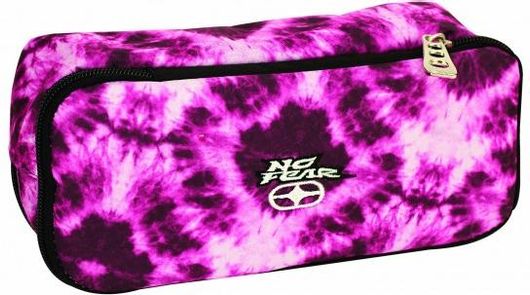 Σχολική Κασετίνα No Fear Tie Dye Girl με 2 Θήκες