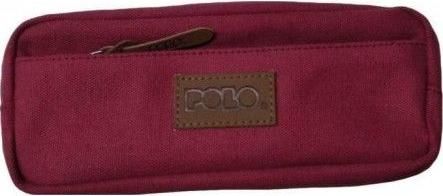Σχολική Κασετίνα Polo Canvas με 2 Θήκες